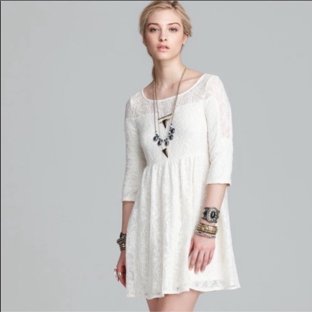 3 for 25 deal White lace dress